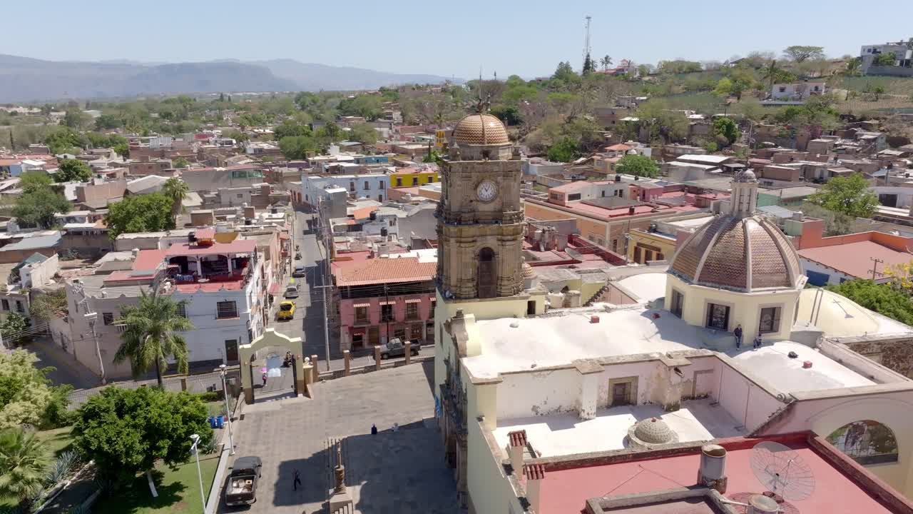 The Church of Amatitan Jalisco, Drone shot
