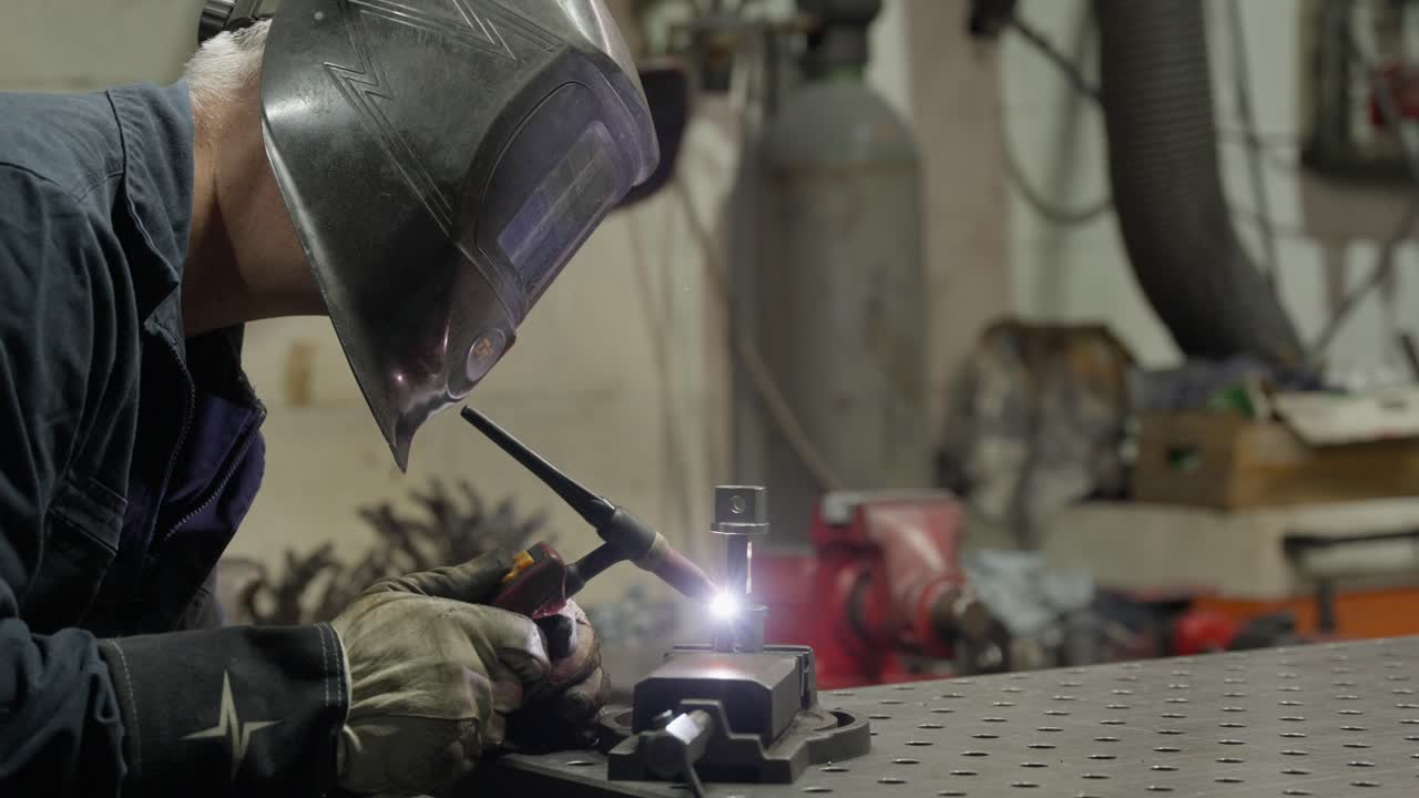 soldadura en un taller