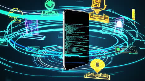 digital information flow and smart devices