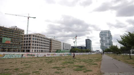lado oeste del muro de berlín