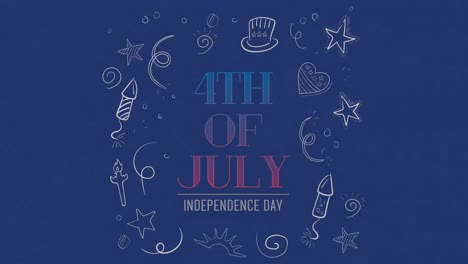 4th-of-July,-Independence-Day-text-and-different-icons