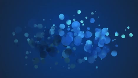 Blue-circles-against-the-background