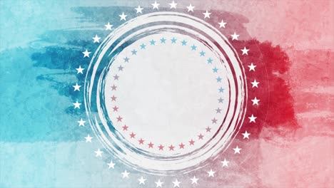 concepto de grunge bandera de los estados unidos diseño de movimiento abstracto