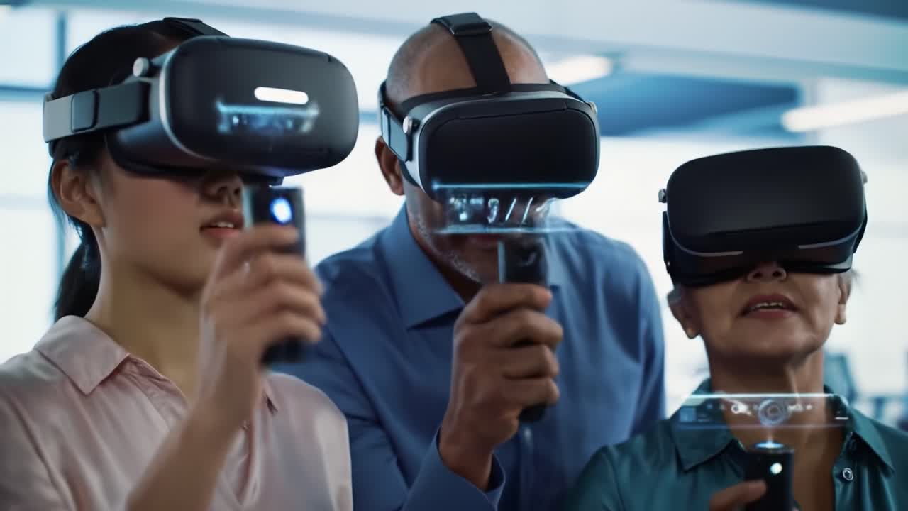 Virtual Reality Training Session