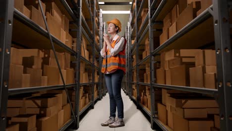 warehouse worker feeling overwhelmed