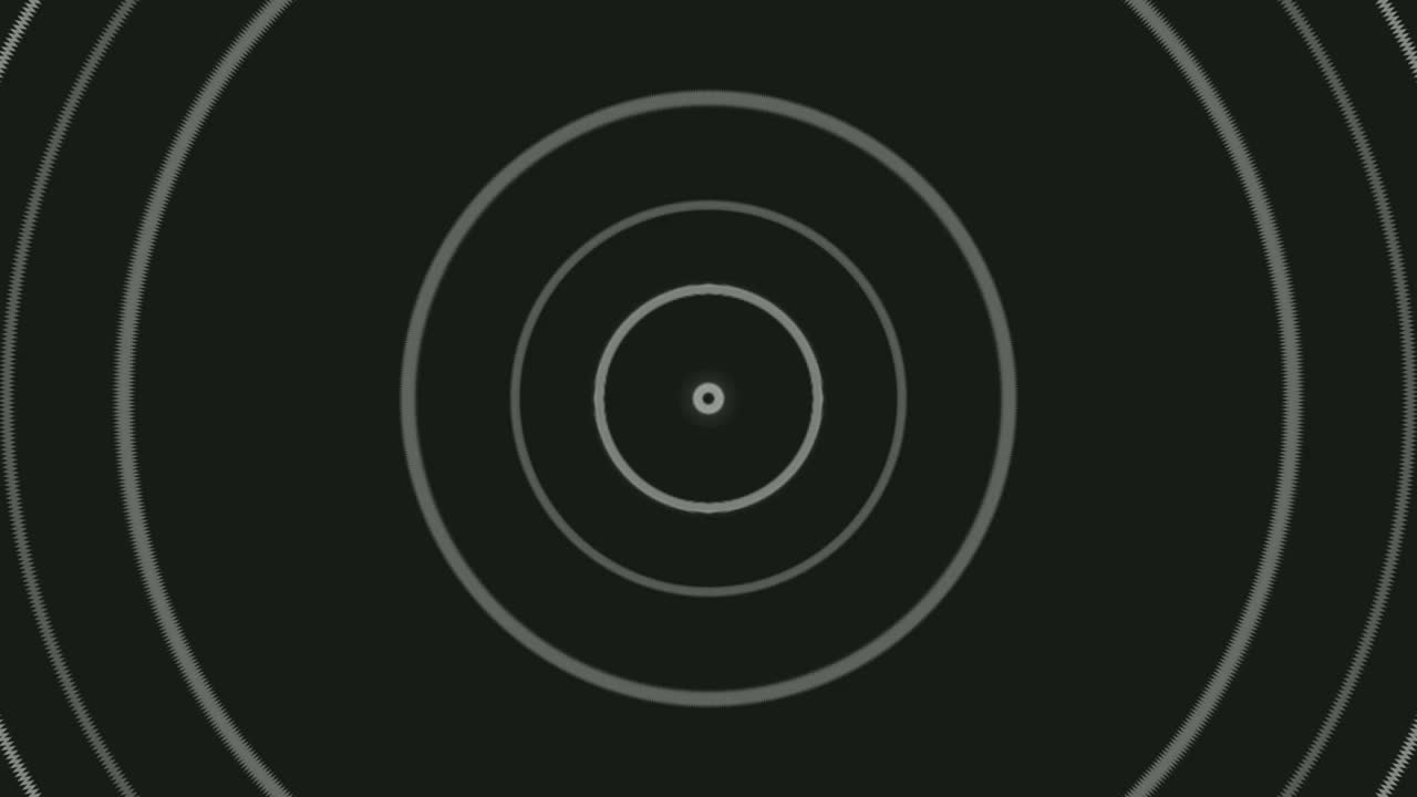 trippy mente que sopla edm círculos animación entrando