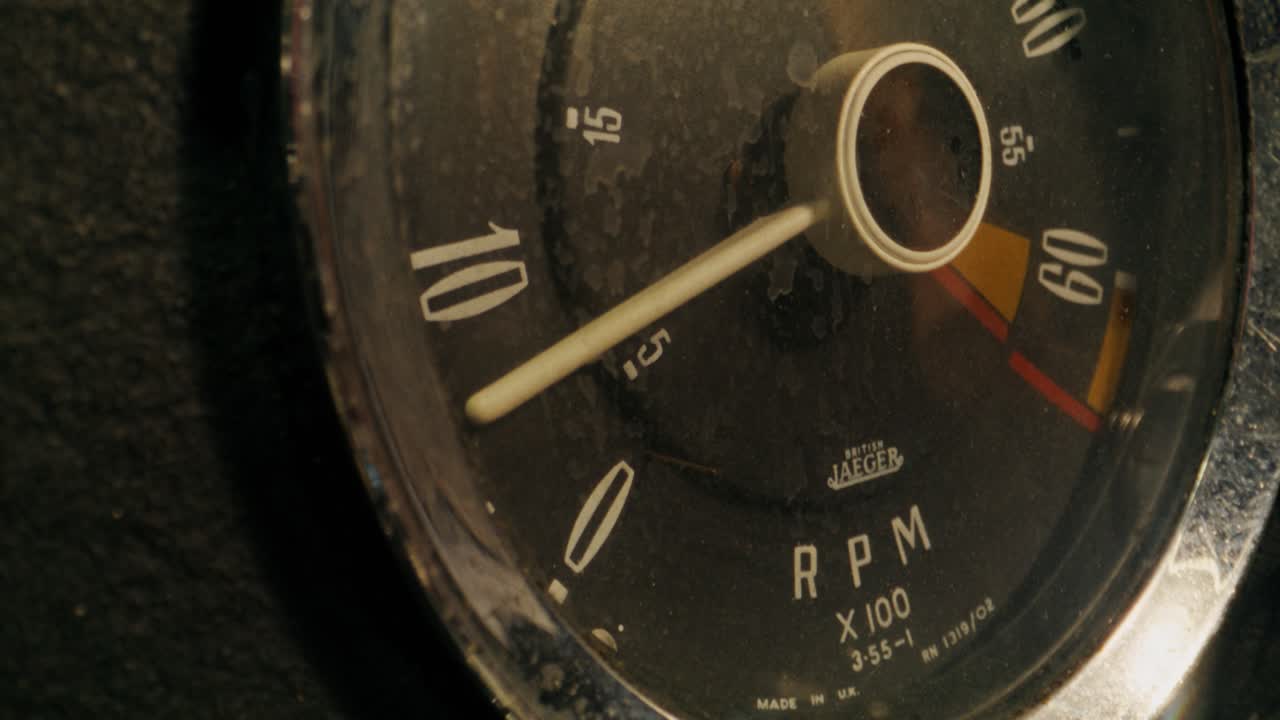 Vintage Car Tachometer