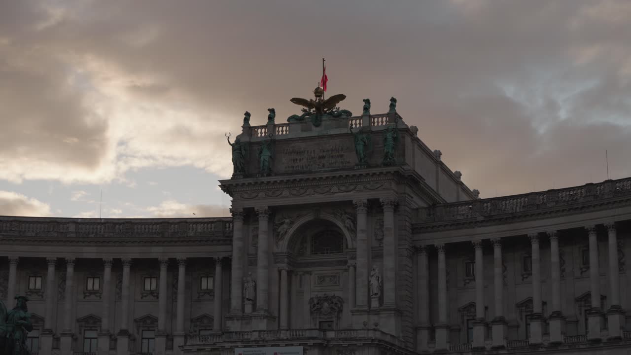 el palacio de hofburg en viena, austria