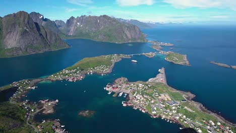 panorama lofoten archipelago islands