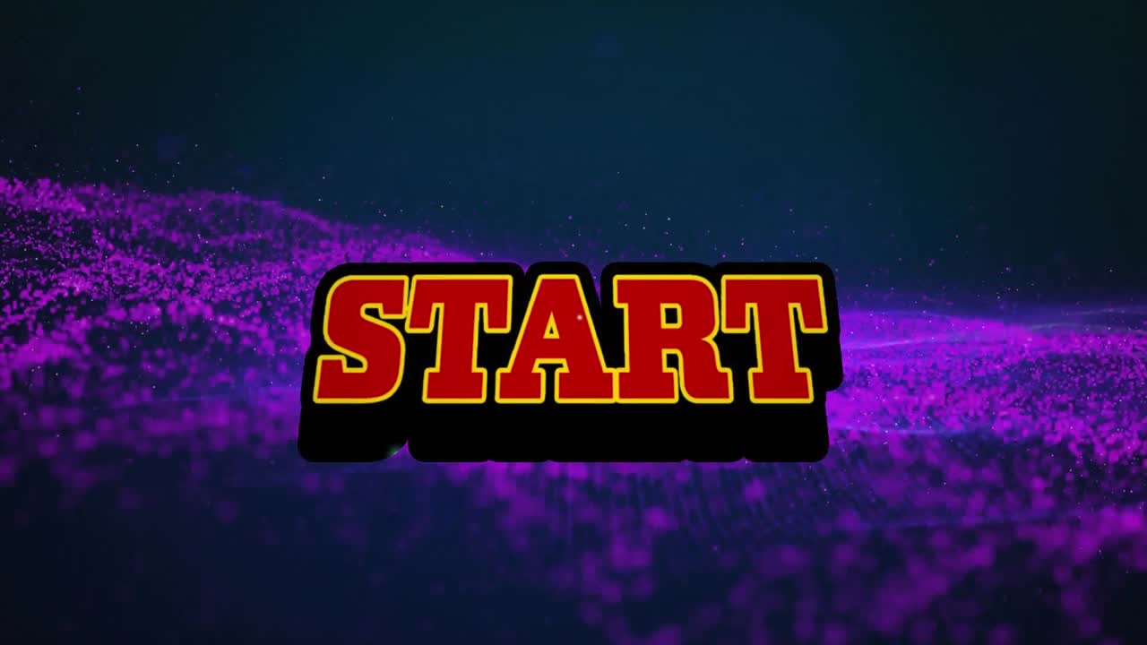 animación de y texto del sol sobre negro y sol