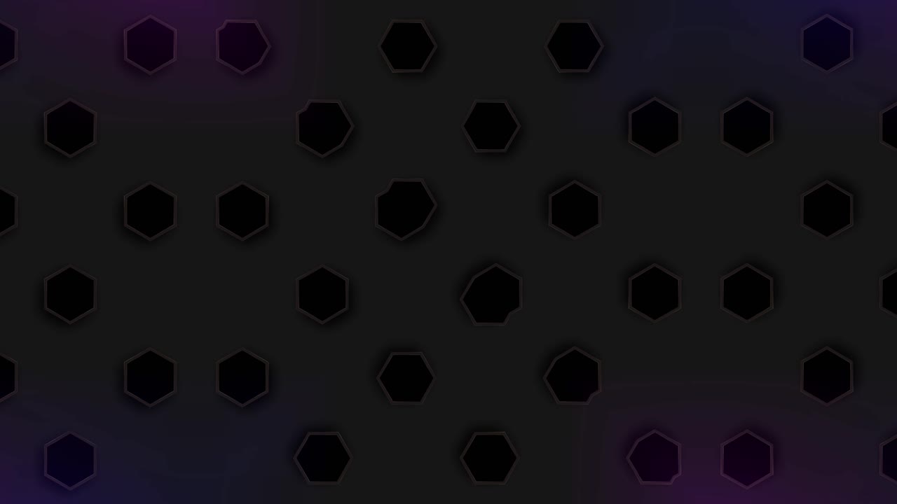 patrón hexagonal de neón abstracto