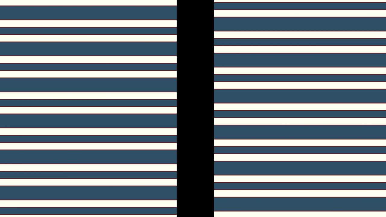 animación compuesta por rayas de colores intersectadas.