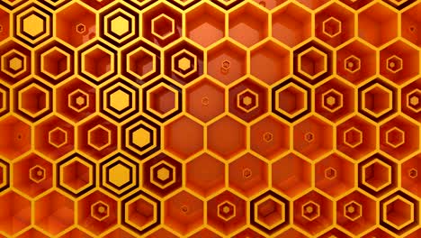 background of hexagons