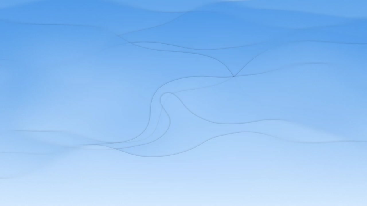 Abstract Blue Background with Soft Lines