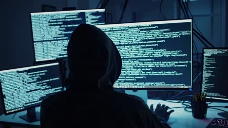 hacker en acción