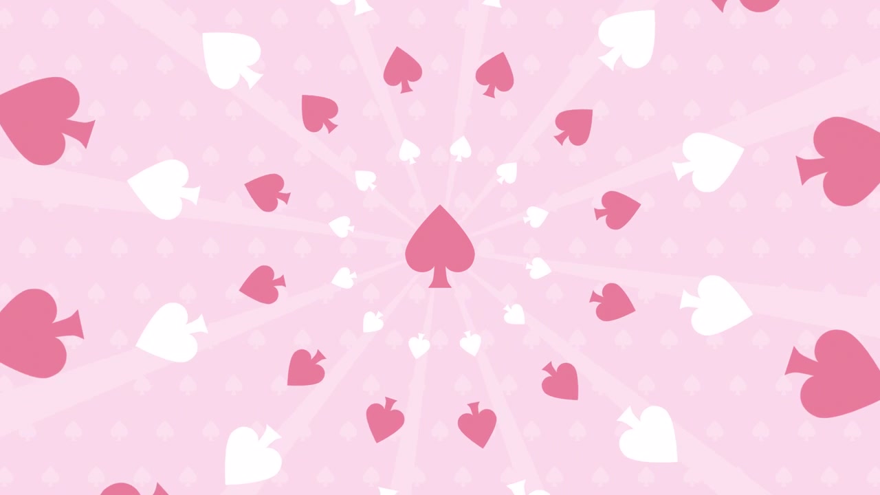 Motivo con Simboli delle Carte da Gioco
