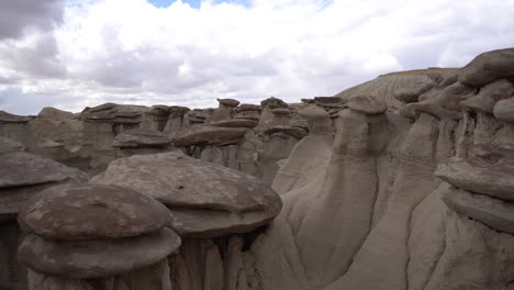 Bisti-Badlands,-De-Na-Zin-Wilderness,-New-Mexico-USA