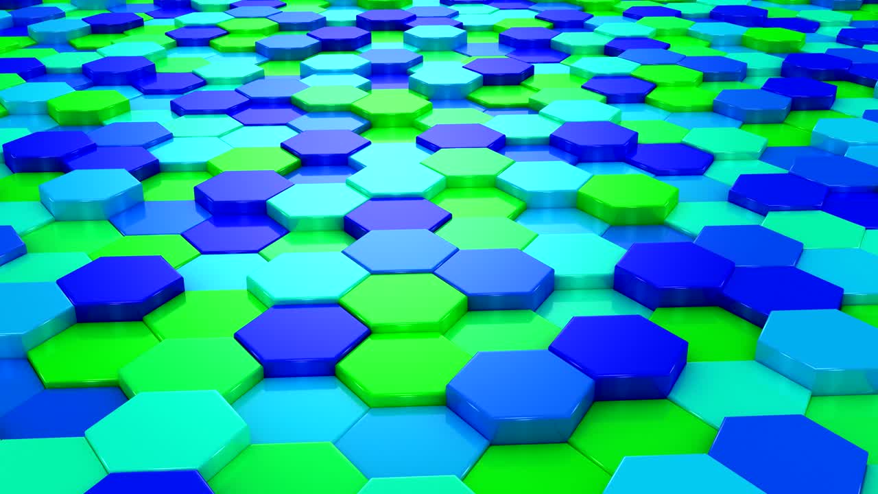 los panales de miel animados cambian de color