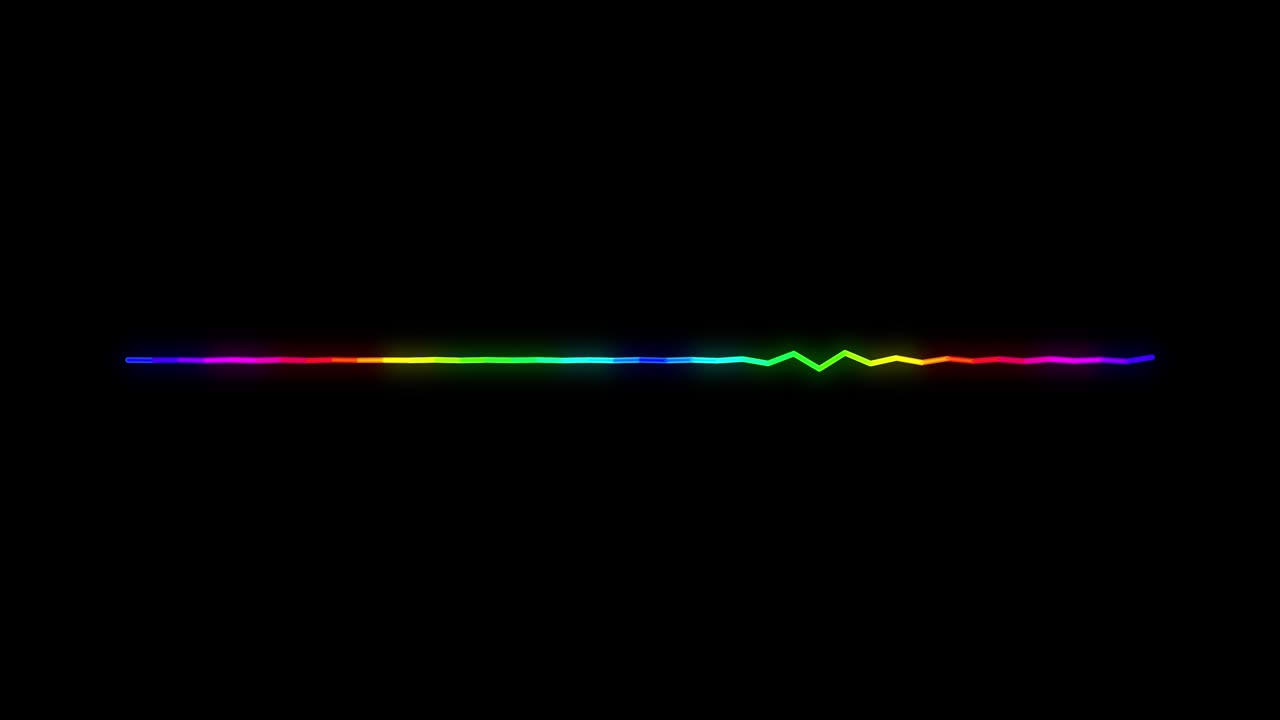 Audio Spectrum Audio Visualizer Linear Line Motion Graphics