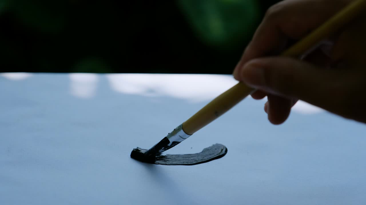 escribe círculo zen, símbolo de la vida en estilo zen