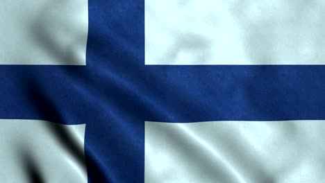 4k seamless loopable flag of finland