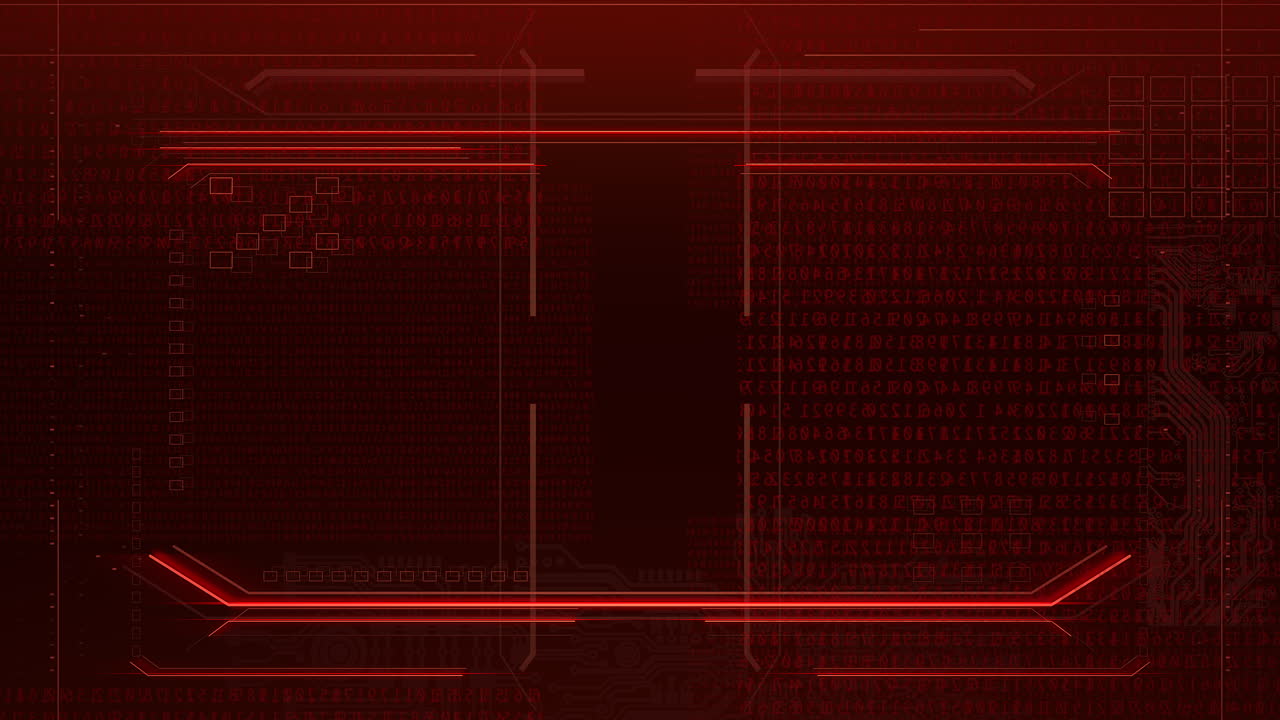 Premium stock video - Cyberpunk animation background with computer ...