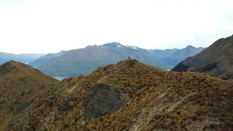 shooint @ben lomond hiking track in queenstown new zealand using dji mavic pro