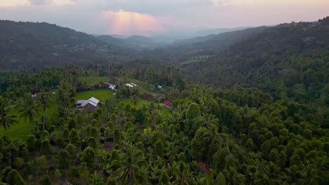 Un-Paisaje-Tropical-Exuberante-Capturado-Desde-Un-Dron