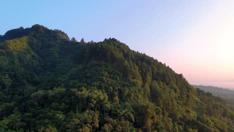 Aerial-view-of-top-of-the-hill-in-the-morning