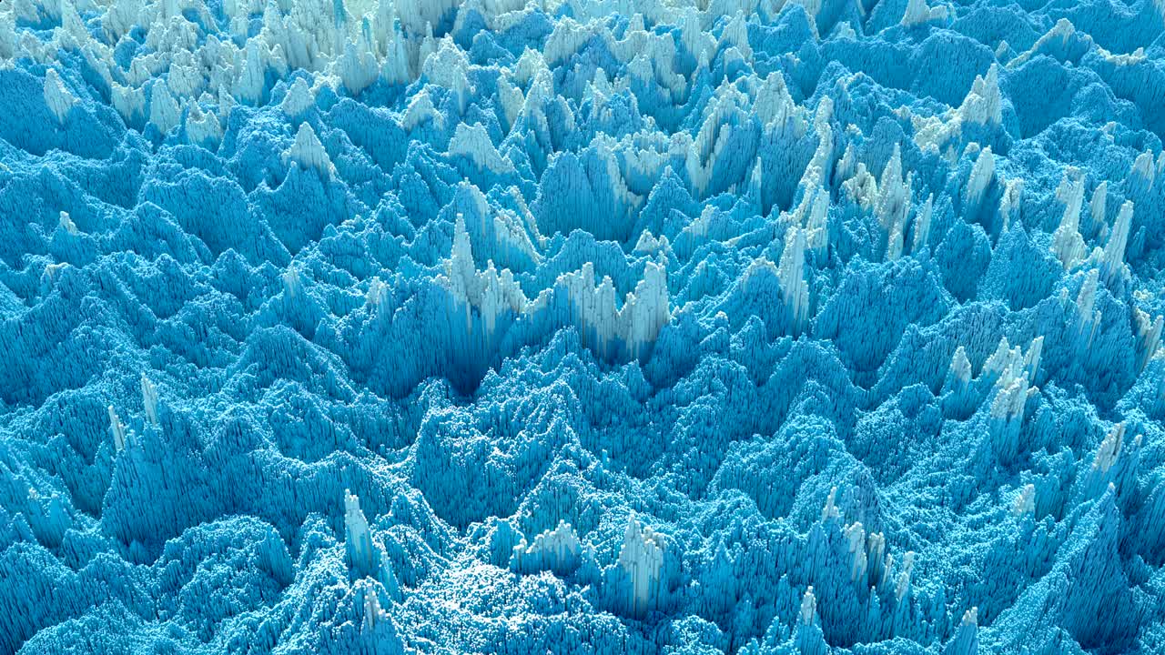 4k 추상 토포그래픽 파형