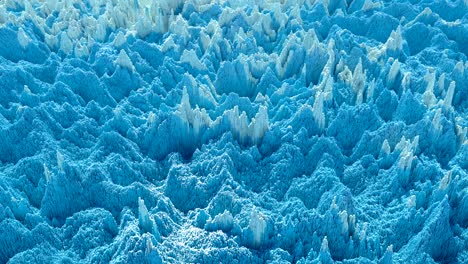 la forma de onda topográfica abstracta de 4k.