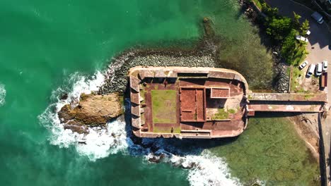 fort san geronimo above flight reveal in puerto rico