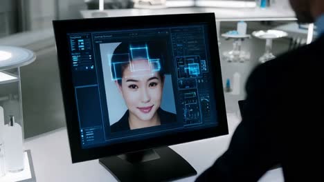 facial recognition technology in a laboratory setting