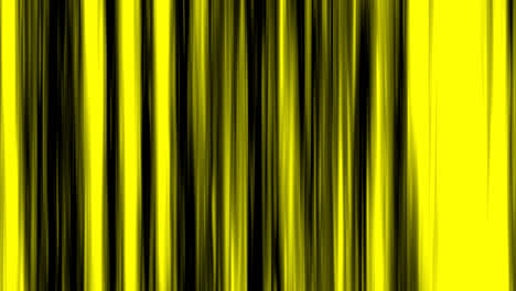 looping animation of black and yellow vertical lines oscillating