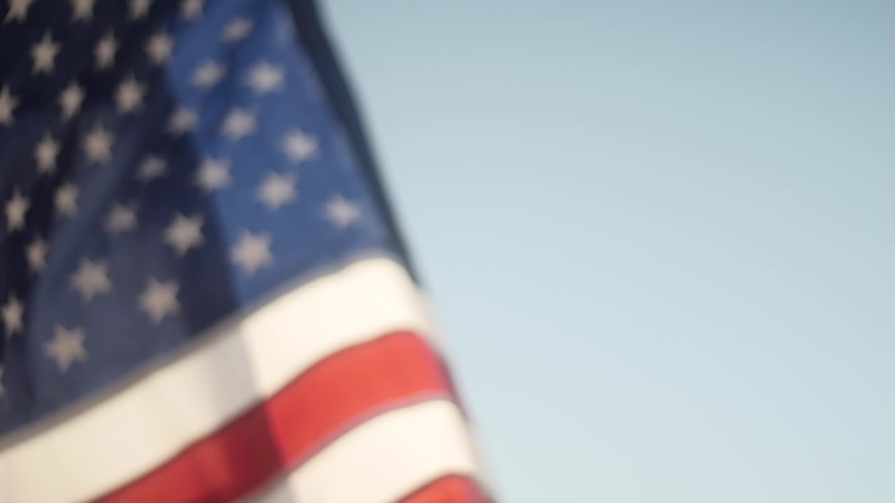 American Flag Fights off Israel Flag as Allies in Disagreement