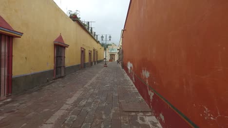 a walk on the streets of amealco in mexico.