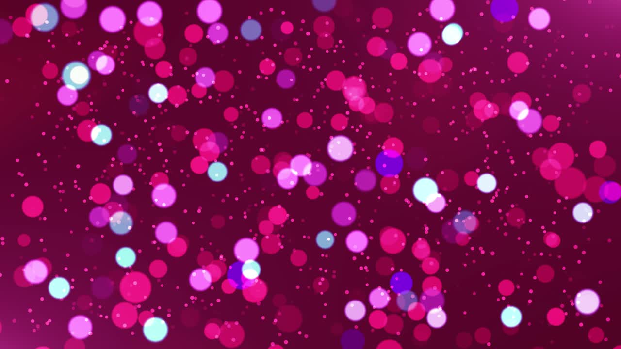 Beautiful Bokeh. Video Loop.