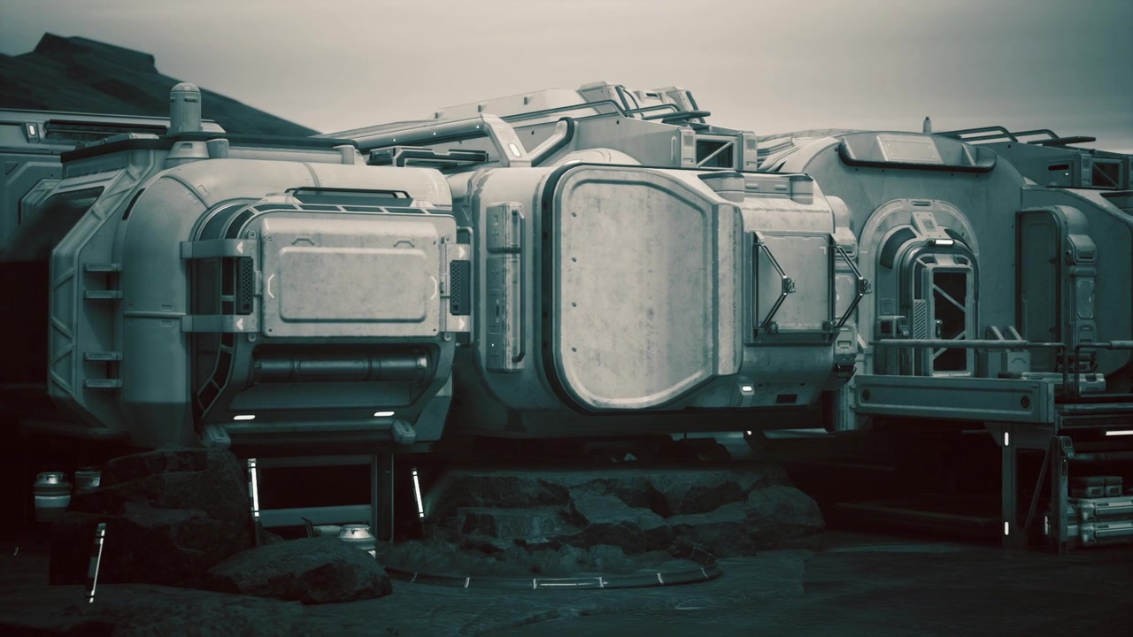 Silent mobile observatory featuring communication equipment and solar collectors