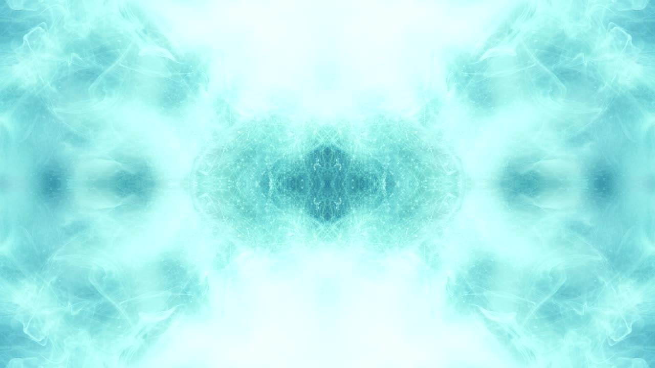 flusso di fumo cielo blu diffusione di vapore bagliore bianco