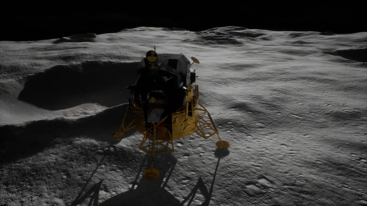 lunar landing mission on the Moon