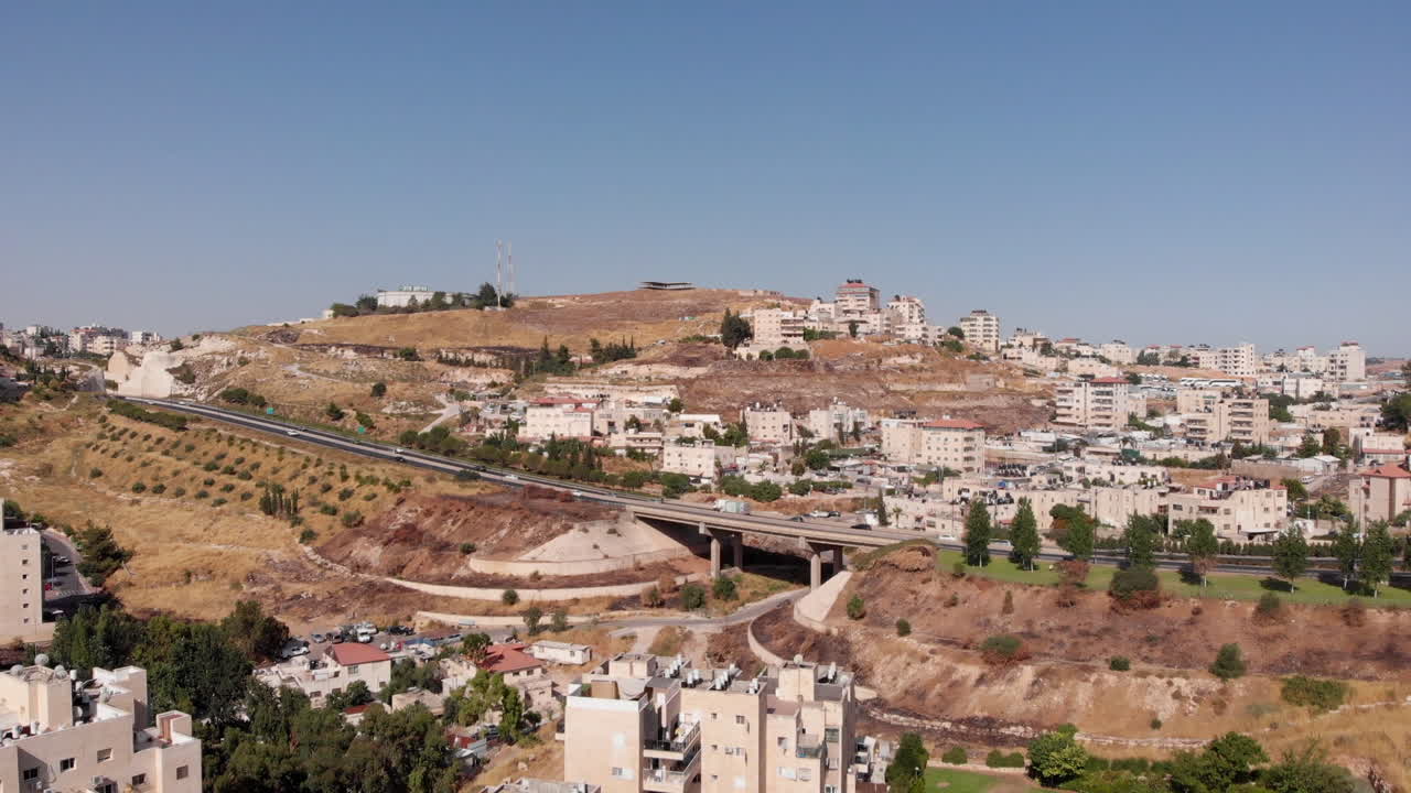 King Husein Royal Palace tell el ful aerial view