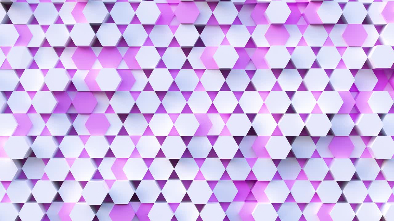 tecnología de movimiento de fondo de patrón hexagonal