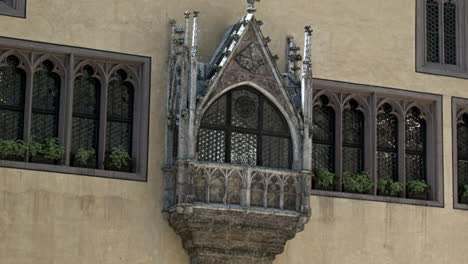 german old window architectural design