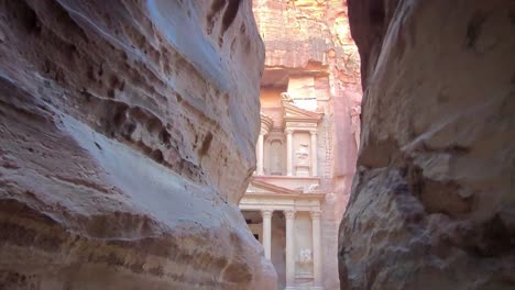 el tesoro de la ciudad de petra