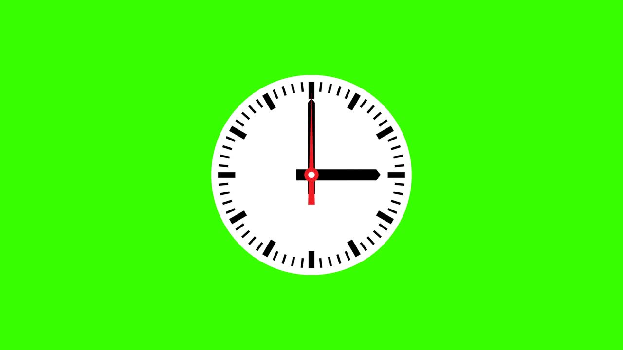 Clock Icon Animation