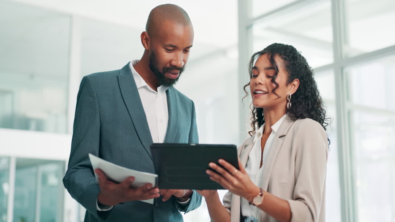 Business People Discussing in Office