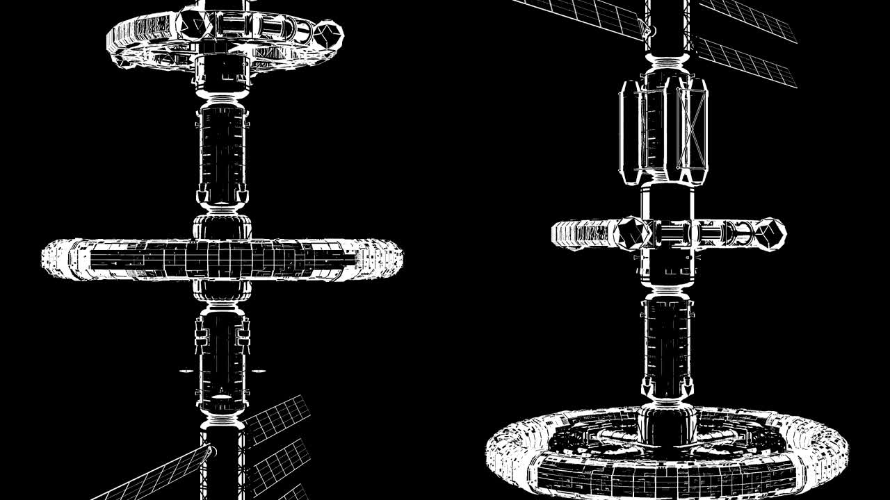 검은색 배경, 추상적인 기술 그림, 수직으로 움직이는, 원활한 루프, cg 애니메이션