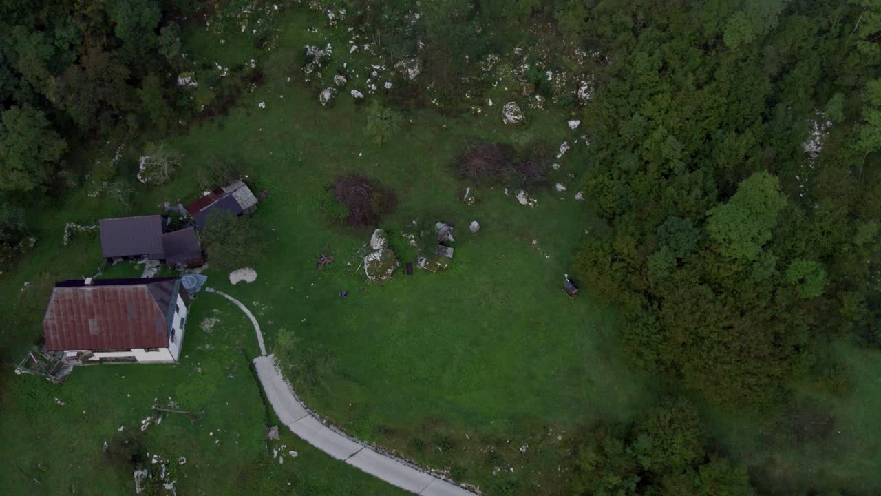 Alba sul selvaggio fiume Isonzo in una valle lussureggiante, Bovec.