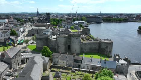 king john's castle, limerick, ireland, may 2024