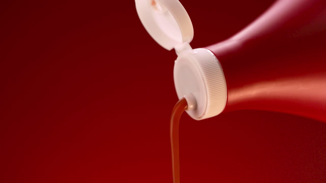 Ketchup Bottle Pouring